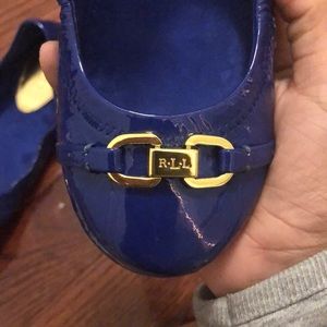 Lauren Ralph Lauren Shoes - Ralph Lauren Blue Ballerina Flats Lauren Ralph Lauren Shoes - Ralph Lauren Blue Ballerina Flats